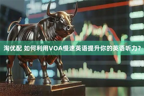 淘优配 如何利用VOA慢速英语提升你的英语听力？