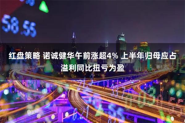 红盘策略 诺诚健华午前涨超4% 上半年归母应占溢利同比扭亏为盈